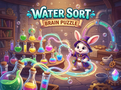 Spēle Water Sort Brain Puzzles