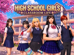 Spēle High School Girls Classroom Life