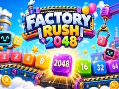 Spēle Factory Rush: 2048 Merge