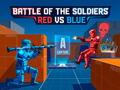 Spēle Battle of the Soldiers Red vs Blue