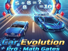 Spēle Car Evolution Pro : Math Gates