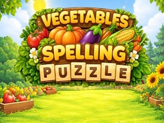 Spēle Vegetable Spelling Puzzle