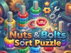 Spēle Nuts & Bolts Sort Puzzle