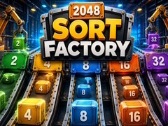 Spēle 2048 Sort Factory