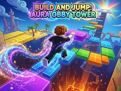 Spēle Build and Jump: Aura Obby Tower
