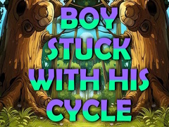 Spēle Boy Stuck with His Cycle