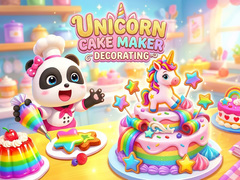 Spēle Unicorn Cake Maker Decorating 