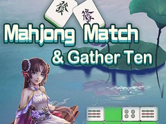 Spēle Mahjong match & gather Ten