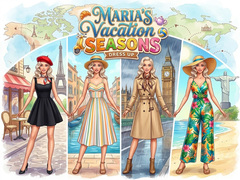 Spēle Maria's Vacation Seasons Dress Up