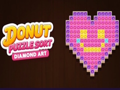 Spēle Donut Puzzle Sort Diamond Art