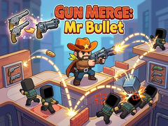 Spēle Gun Merge: Mr Bullet 