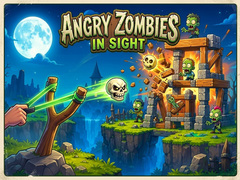 Spēle Angry Zombies in Sight