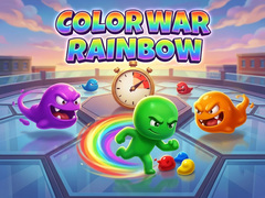 Spēle Color War Rainbow