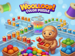 Spēle Woolloop! Color Puzzle
