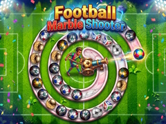 Spēle Football Marble Shooter