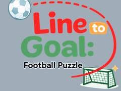 Spēle Line To Goal:Football puzzle