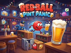Spēle Red Ball: Pint Panic