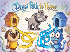 Spēle Draw path to home