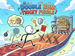 Spēle Doodle Run: Tricky Puzzle