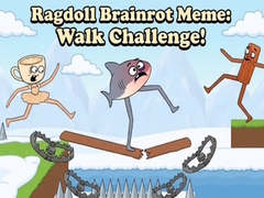 Spēle Ragdoll Brainrot Meme: Walk Challenge!