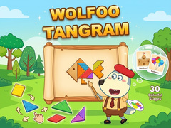 Spēle Wolfoo Tangram
