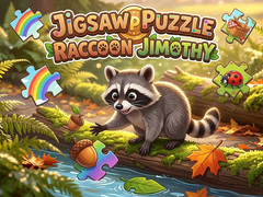 Spēle Jigsaw Puzzle: Raccoon Jimothy 