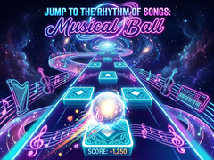 Spēle Jump to the Rhythm of Songs: Musical Ball