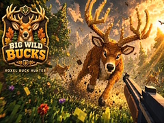Spēle Big Wild Bucks: Voxel Buck Hunter