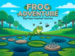 Spēle Frog Adventure Big Hops Inspired Journey