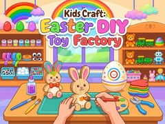 Spēle Kids Craft: Easter DIY Toy Factory 