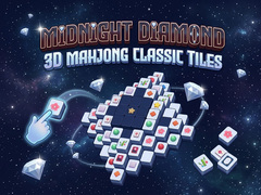 Spēle Midnight Diamond 3D Mahjong: Classic Tiles