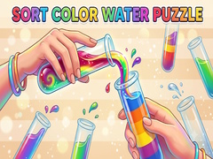 Spēle Sort Color Water Puzzle