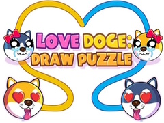 Spēle Love Doge: Draw Puzzle