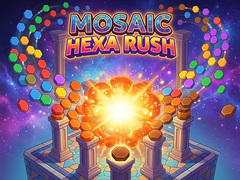 Spēle Mosaic Hexa Rush