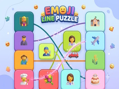 Spēle Emoji Line Puzzle