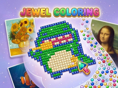 Spēle Jewels Coloring