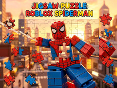 Spēle Jigsaw Puzzle: Roblox Spiderman