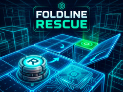 Spēle Foldline Rescue