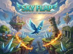 Spēle Sky Flap: Fantasy Sky Adventure