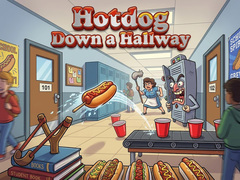 Spēle Hotdog Down a Hallway