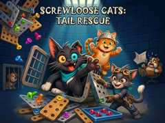 Spēle Screwloose Cats: Tail Rescue