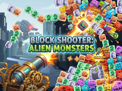 Spēle Block Shooter: Alien Monsters