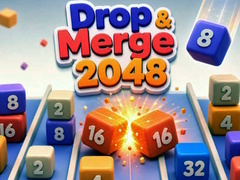Spēle Drop & Merge 2048