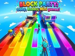 Spēle Block Party: Obby, Robby, Mini games!
