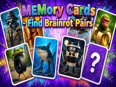 Spēle MEMory Cards - Find Brainrot Pairs