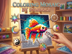 Spēle Coloring Mosaic by Symbols