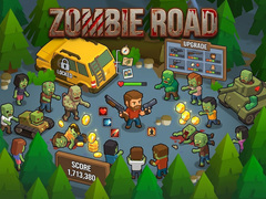 Spēle Zombie Road