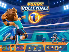 Spēle Funny Volleyball