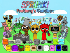 Spēle Sprunki - Footlong's Sandbox