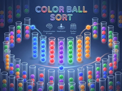 Spēle Colored Ball Sort